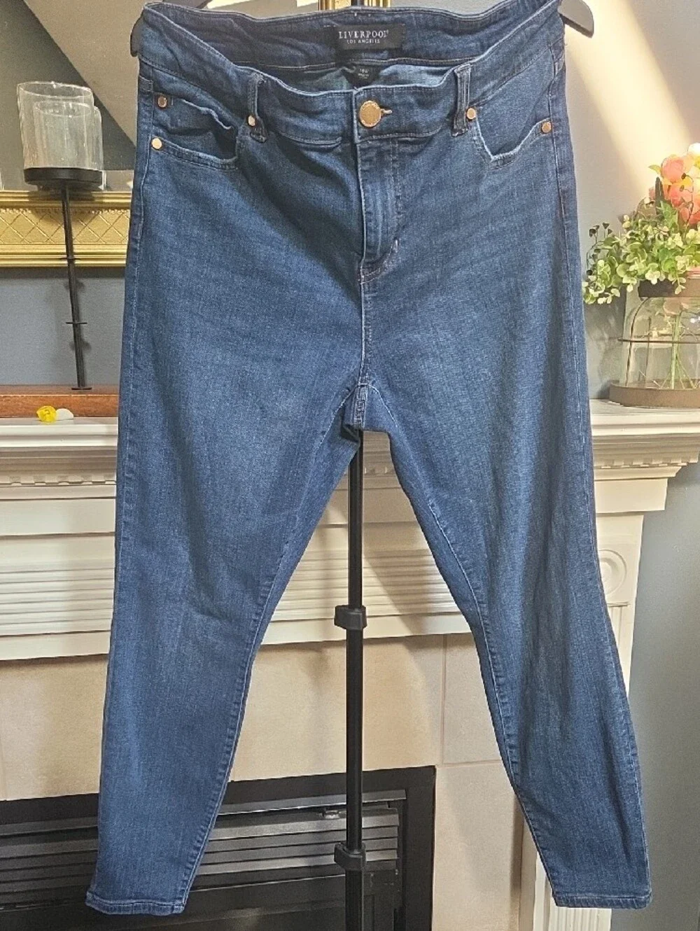 Liverpool Women’s Skinny Jeans - Medium Blue Size 16
